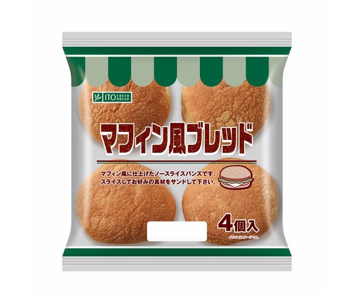 マフィン風ブレッド４個入