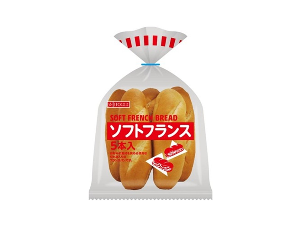 ソフトフランス腹割り５本入